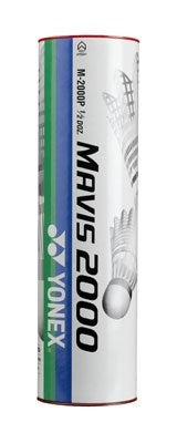Mavis 2000 snabb hastighet (Hvid) - Nylonboll i toppkvalitet